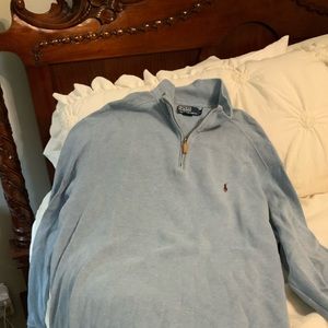 Ralph Lauren 1/4 zip Sweater EUC
